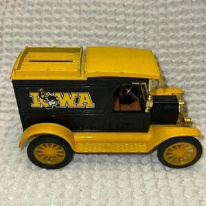 Iowa Hawkeyes Die Cast Car Bank